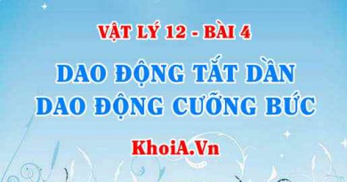 Hiện tượng cộng hưởng là gì, xảy ra khi nào? Dao động Tắt Dần, dao động Cưỡng Bức là gì và ứng dụng - Vật lý 12 bài 4
